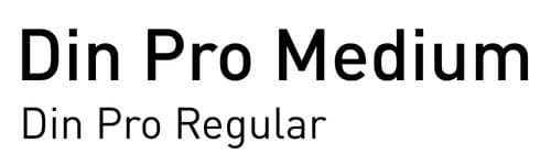 Din Pro Regular Din Pro